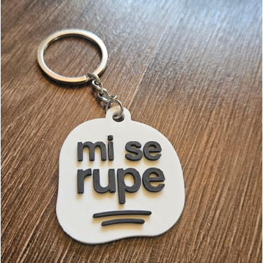 Breloc „Mi se rupe” – personalitate în miniatură