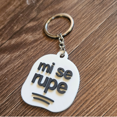 Breloc „Mi se rupe” – personalitate în miniatură